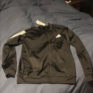Men's Adidas Black Track Jacket. New with tags.